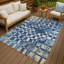 Tapis abstrait intérieur / extérieur lavable à la machine Chantille ACN2628-1914830560-1914830573