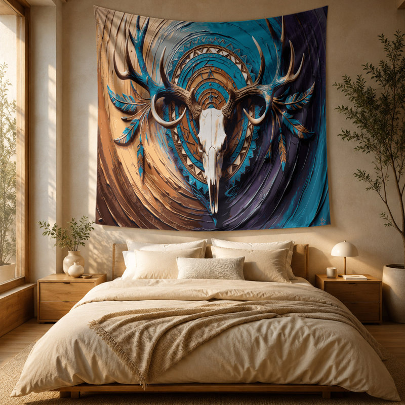 Tapisserie murale Southwestern, 51 po x 60 po