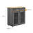 Modway Cuisine Kitchen Cart-88849758