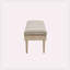 Banc rembourré Dasir