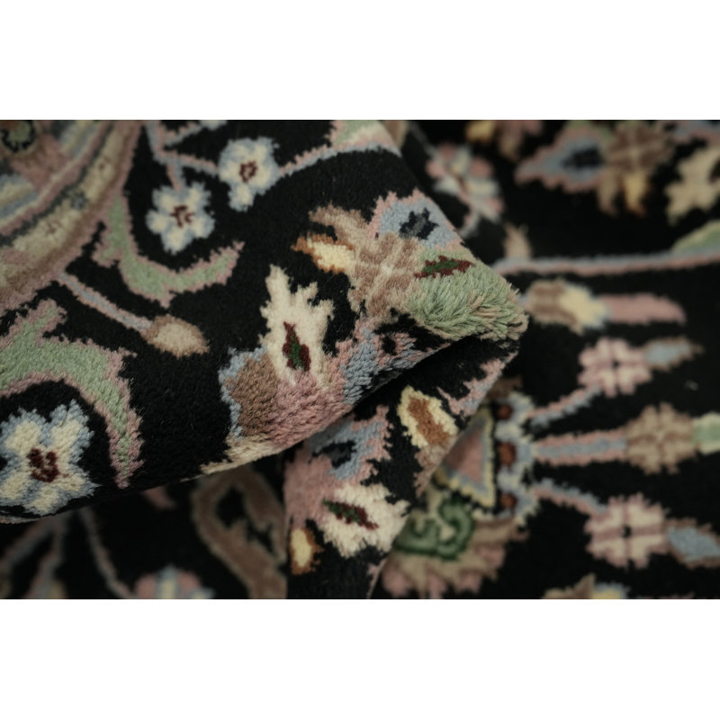 Tapis de couloir oriental traditionnel à motif floral élégant 3 x 10