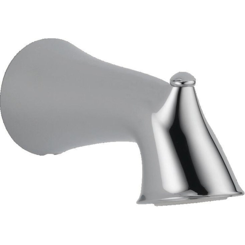 Garniture de bec de baignoire murale Lahara, Chrome