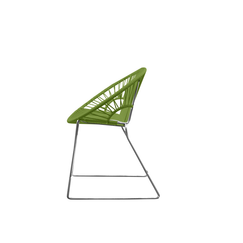Chaise de patio Puerto, Cactus / chrome