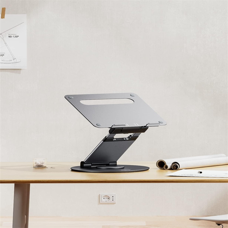 Metal Stackable Monitor Stand, Grey