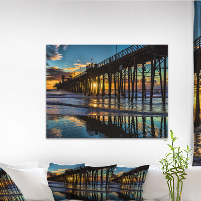 Oceanside Pier at Evening - Landscape Photography Print
