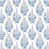 Blanc / Bleu sélectionné