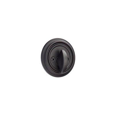 Regular Single Sided Deadbolt Polished Nickel Lifetime Finish