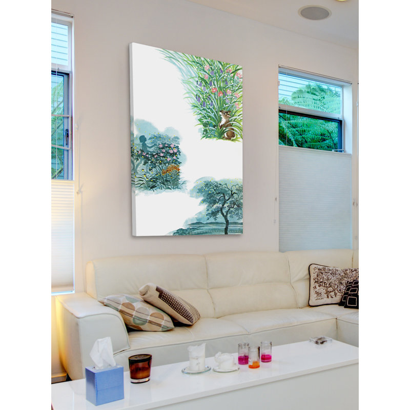 Nature Secrets - Wrapped Canvas Painting