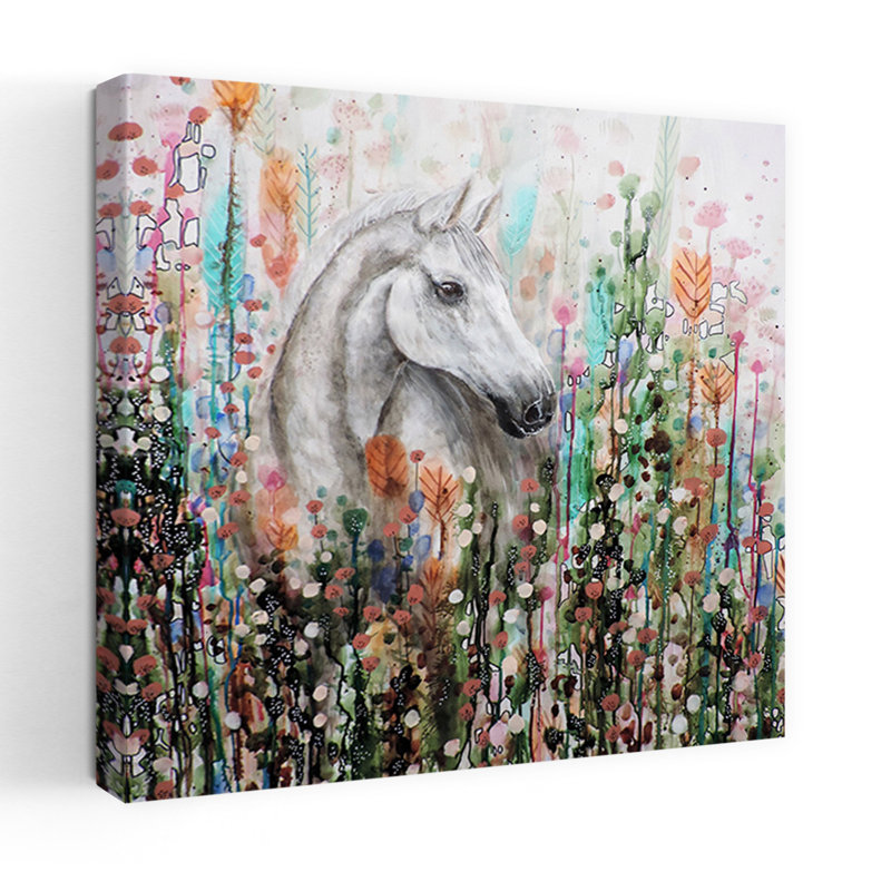 Ame Sauvage by Sylvie Demers - Wrapped Canvas Print, 121.92 cm H x 121.92 cm W