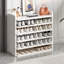 Warm white MDF shoe cabinet-1710999532-1710999535