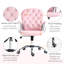 Fauteuil de bureau en velours Vinsetto-1378460358