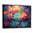 Black Floater Framed