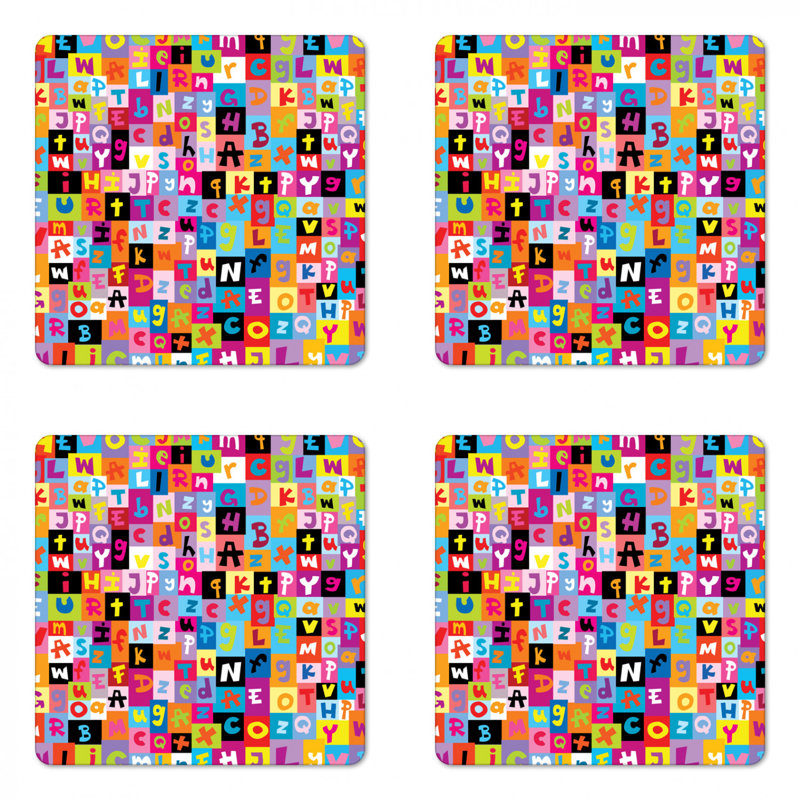 Sous-verre abstrait