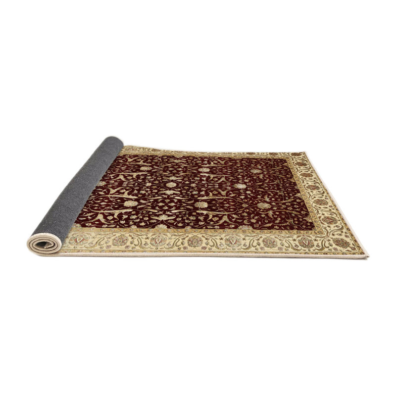 Tapis traditionnel brun / beige Diomede, Rond 5 pi