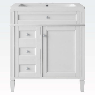 Meuble-lavabo simple avec plateau Thaddeus