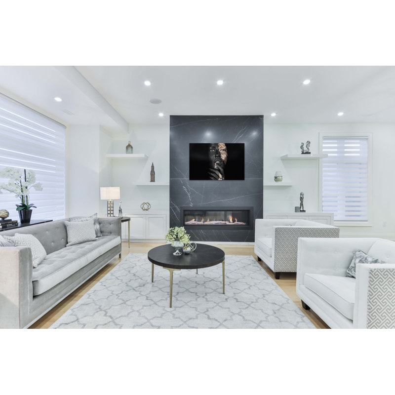 Noir Goldest - No Frame Rectangle Print, Unframed, 80cm H x 120cm W x 10cm D