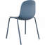 Ensemble de 4 chaises de salle à manger en plastique empilables