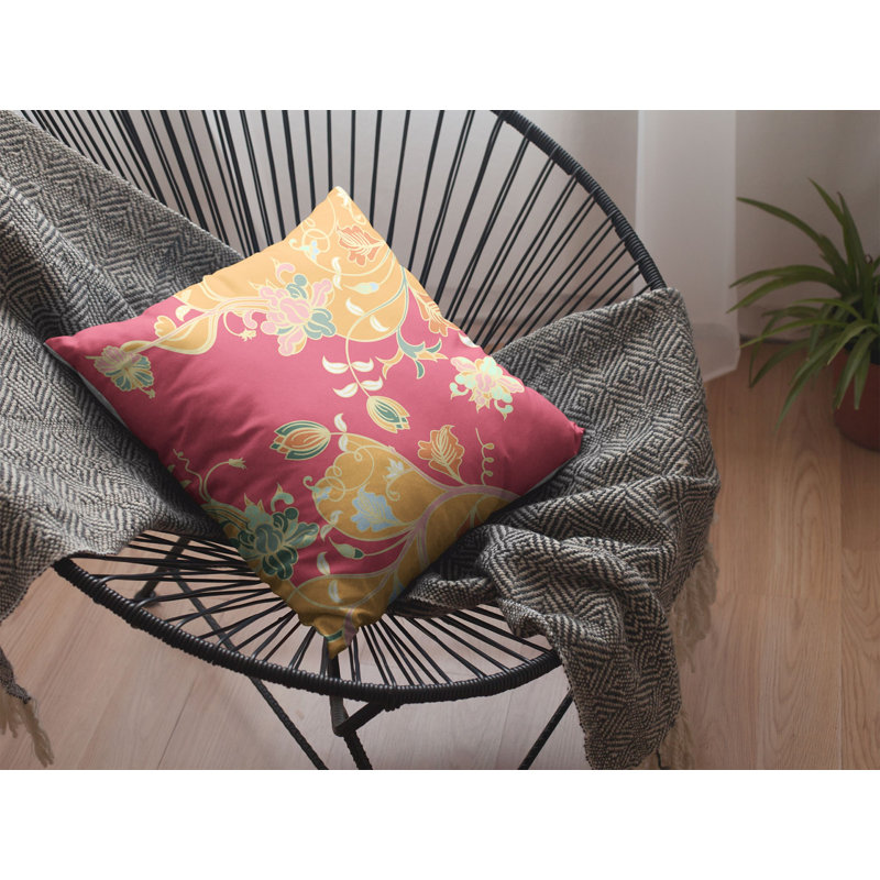 Housse et insert de coussin carré Devencove, 18" x 18"