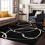 Premium Machine Washable Corum AMF999 Swirls Rug-1701345747