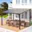 Aluminum Pergola with Canopy