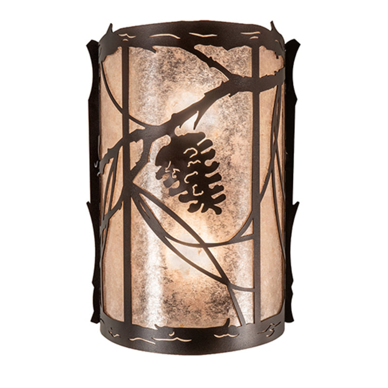 Jalyna Steel Flush Mounted Sconce
