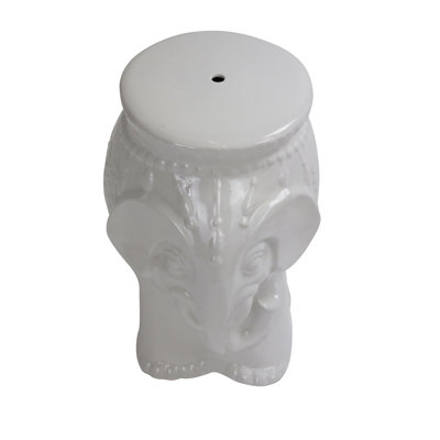Martineau Ceramic Accent Stool