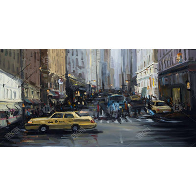 In the city - 15.75"x31.50" Desk mat