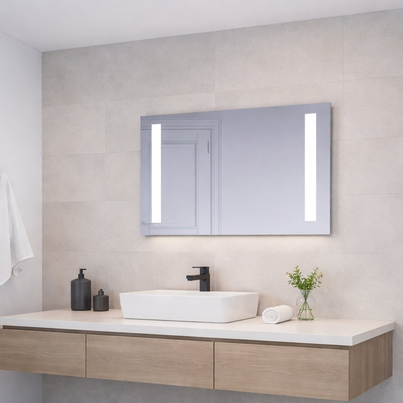Miroir de salle de bain Giana, 30 po x 36 po
