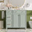 Meuble-lavabo moderne avec lavabo en résine-437202254