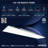 Luxrite Dimmable Rectangle Flat Panel Ceiling Light