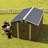 Secure Spacious Sheds, 8x12 Metal, Modern Rustic Style For Backyard