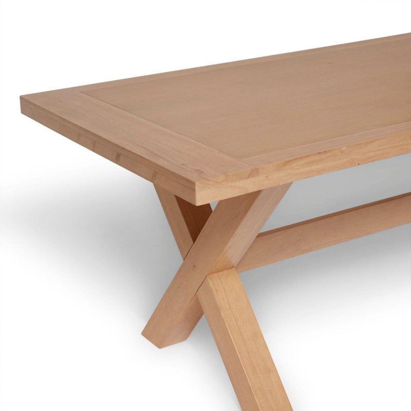 Gracela Dining Table, Pale Oak