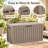 41.94"W 60 Gallon Weather-Resistant And Waterproof Resin Lockable Deck Box(Light Brown)-131094597