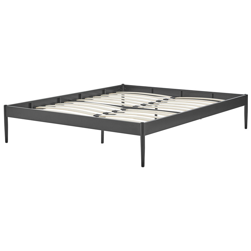 Havana European Bed Frame, Black, European Kingsize (160 x 200cm)