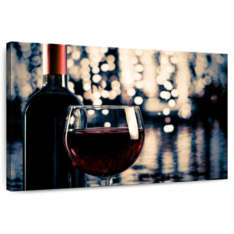 Vin rouge festif Yarlin, H 16 po x l 24 po