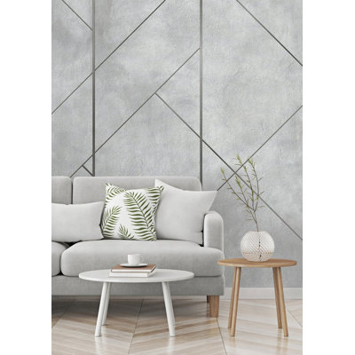 Luxury Modern Abstract Geometric Design Removable Wallpaper