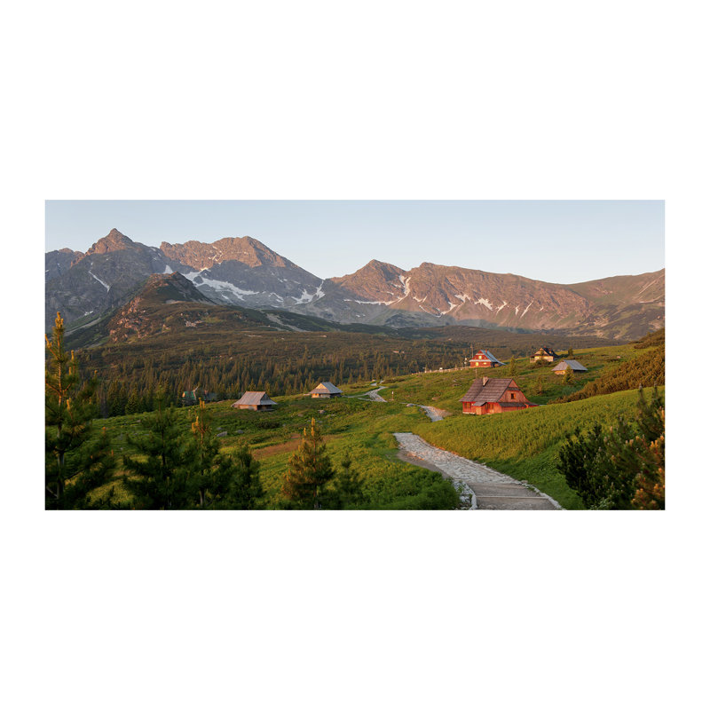 Polana In The Tatras - No Frame Print on Canvas