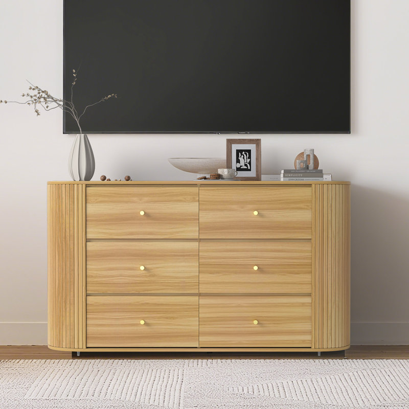 152.4cm W 6 - Drawer Chest of Drawers