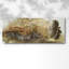 «Gold on the Rise I» - Toile tendue avec châssis-1106297230