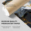 Abstrait gris et or brossé II, reproduction d'art moderne sans cadre-1605613739