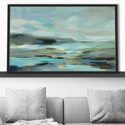 Lagon bleu - peinture