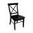 Bellmead Solid Wood Cross Back Side Chair-274613947