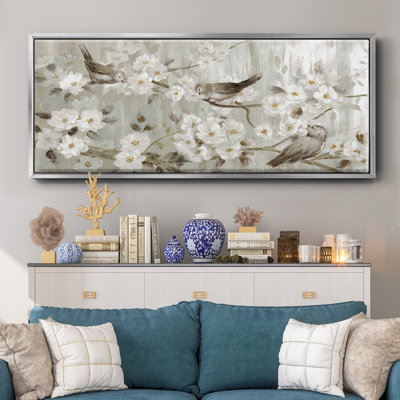 Songs of Spring- Framed Canvas