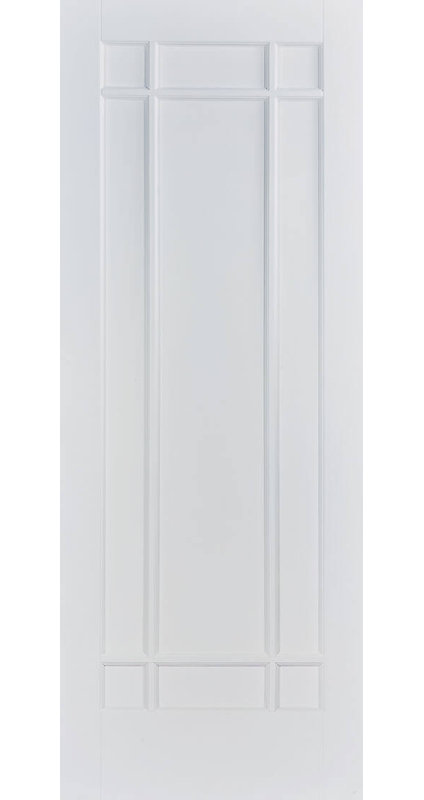 Manhattan Primed White Internal Door, 198.1cm H x 83.8cm W x 3.5cm D