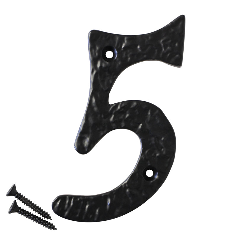 Numéro de maison 4 po, 5