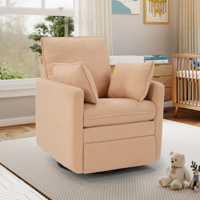 Fauteuil inclinable manuel pivotant de 34,3 po