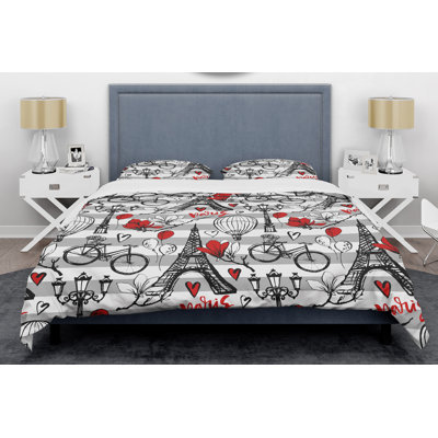 Eclectic Polyester No Abstract Duvet Cover