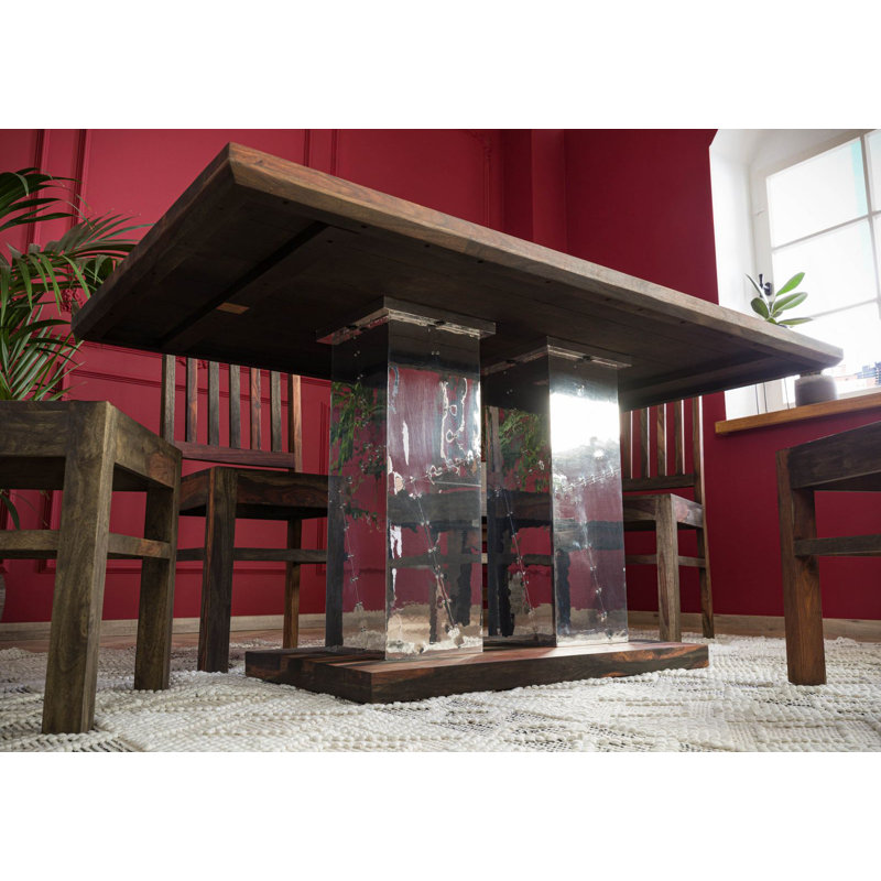 Tambora Solid Wood Top Dining Table, H76 x L178 x W90cm