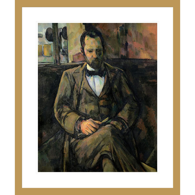 Portrait d'Ambroise Vollard par Paul Cézanne, 27.73" H x 23.5" W