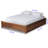 Karis 4-Drawer Queen Platform Storage Bed in Brown Finish, 64.55'' W X 84.47'' L X 15.54'' H-1239446711